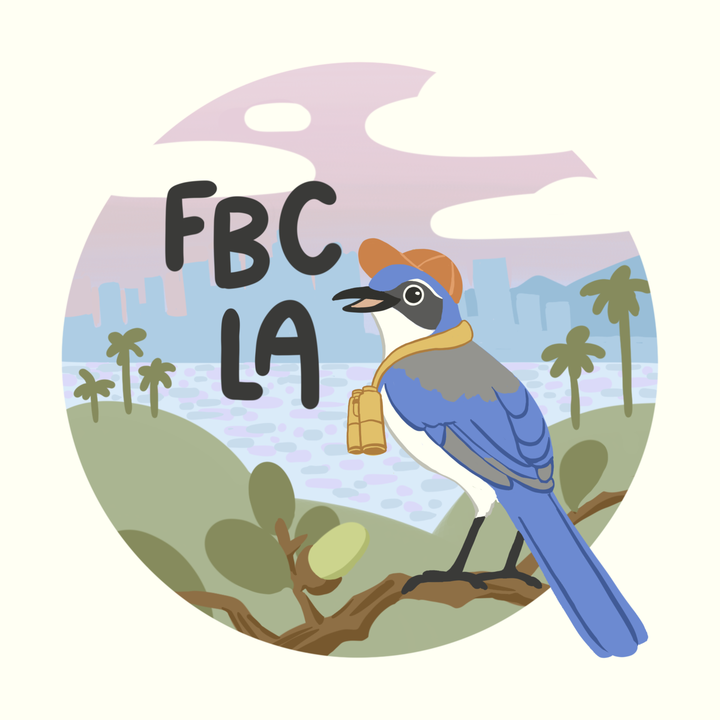 Feminist Bird Club Los Angeles Logo